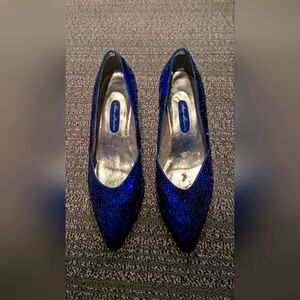 Vintage Ann Marino sequined shoes